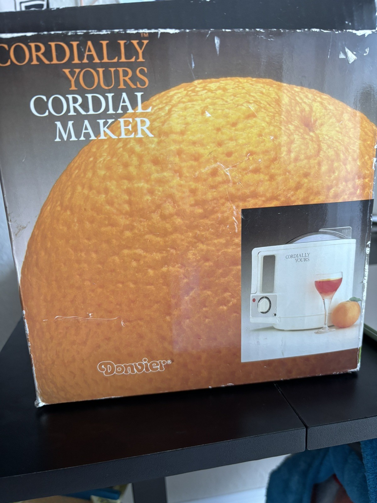 Vintage Donvier Cordially Yours Cordial Maker.