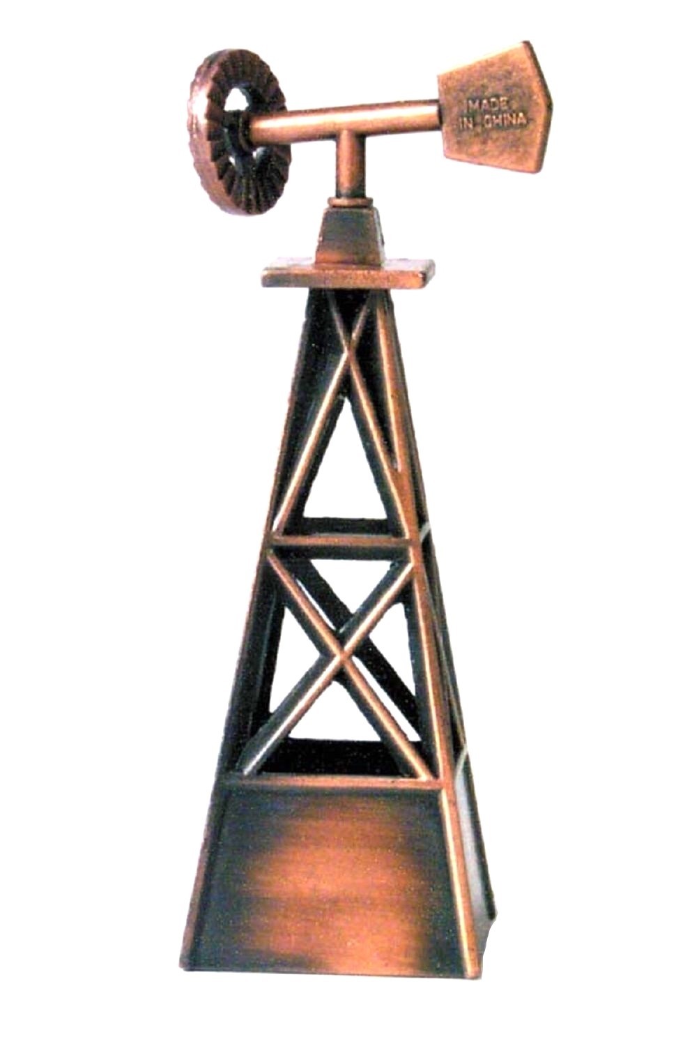 Windmill with Weather Vane Die Cast Metal Collectible Pencil Sharpener
