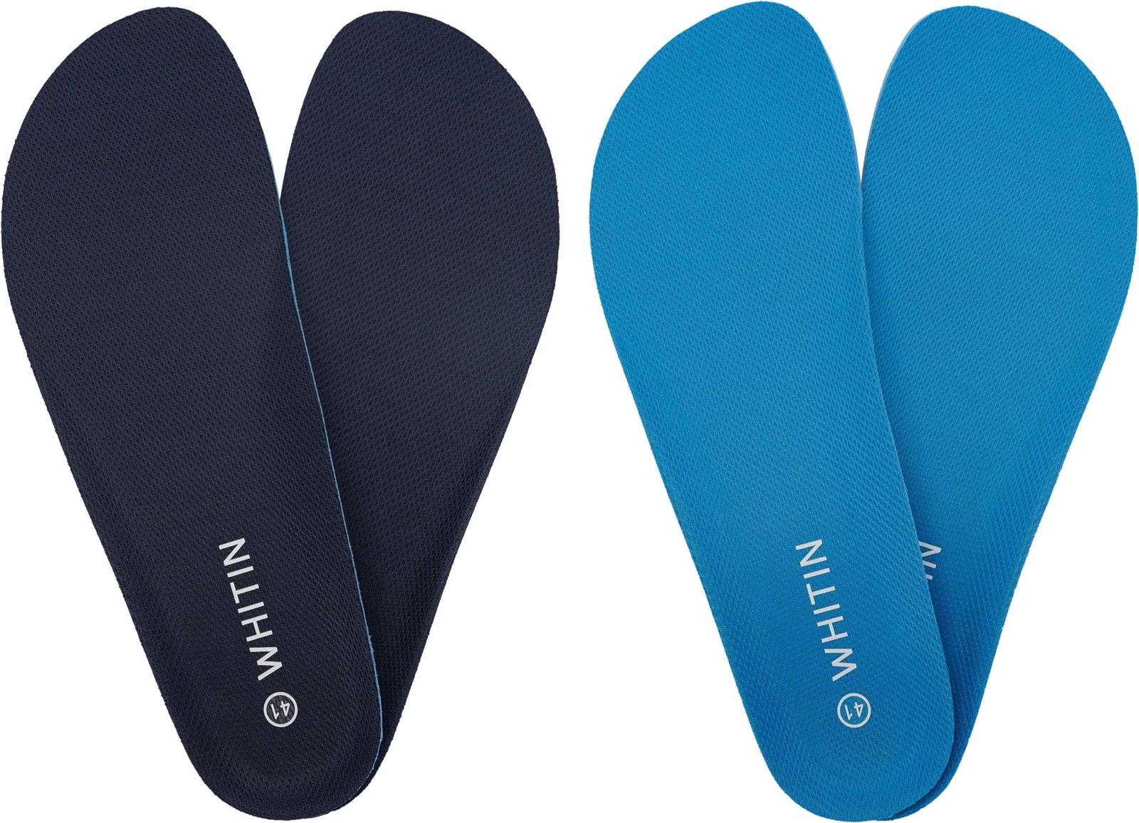 WHITIN 2 Pairs/Set Replacement Insole for WHITIN Barefoot Shoes Size 44 Blue