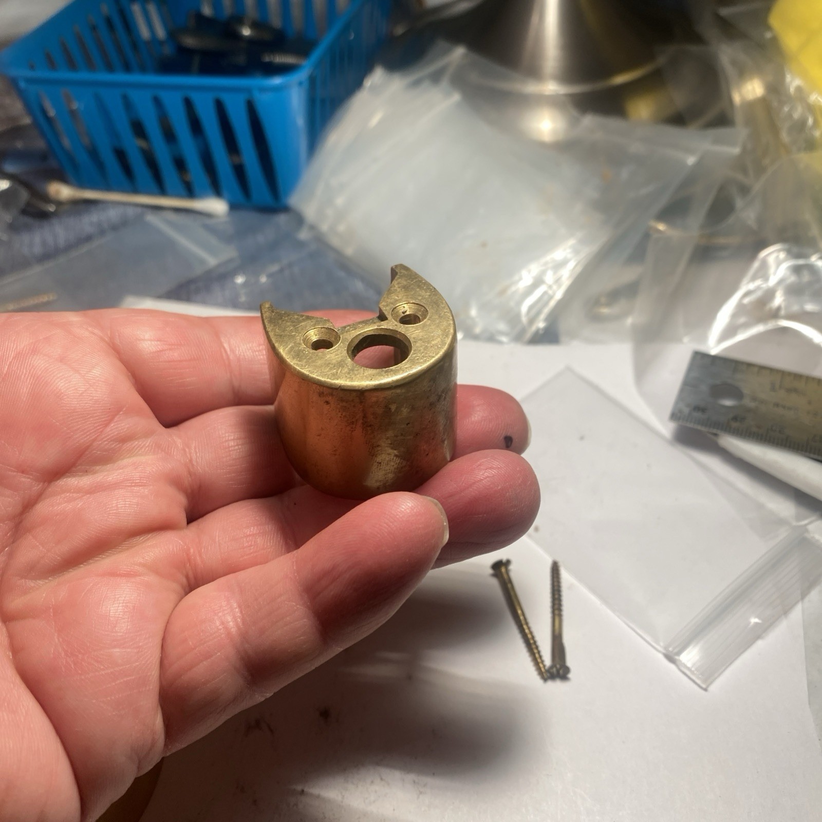 Thompson Center Hawken Muzzleloader Nose Cap W screws