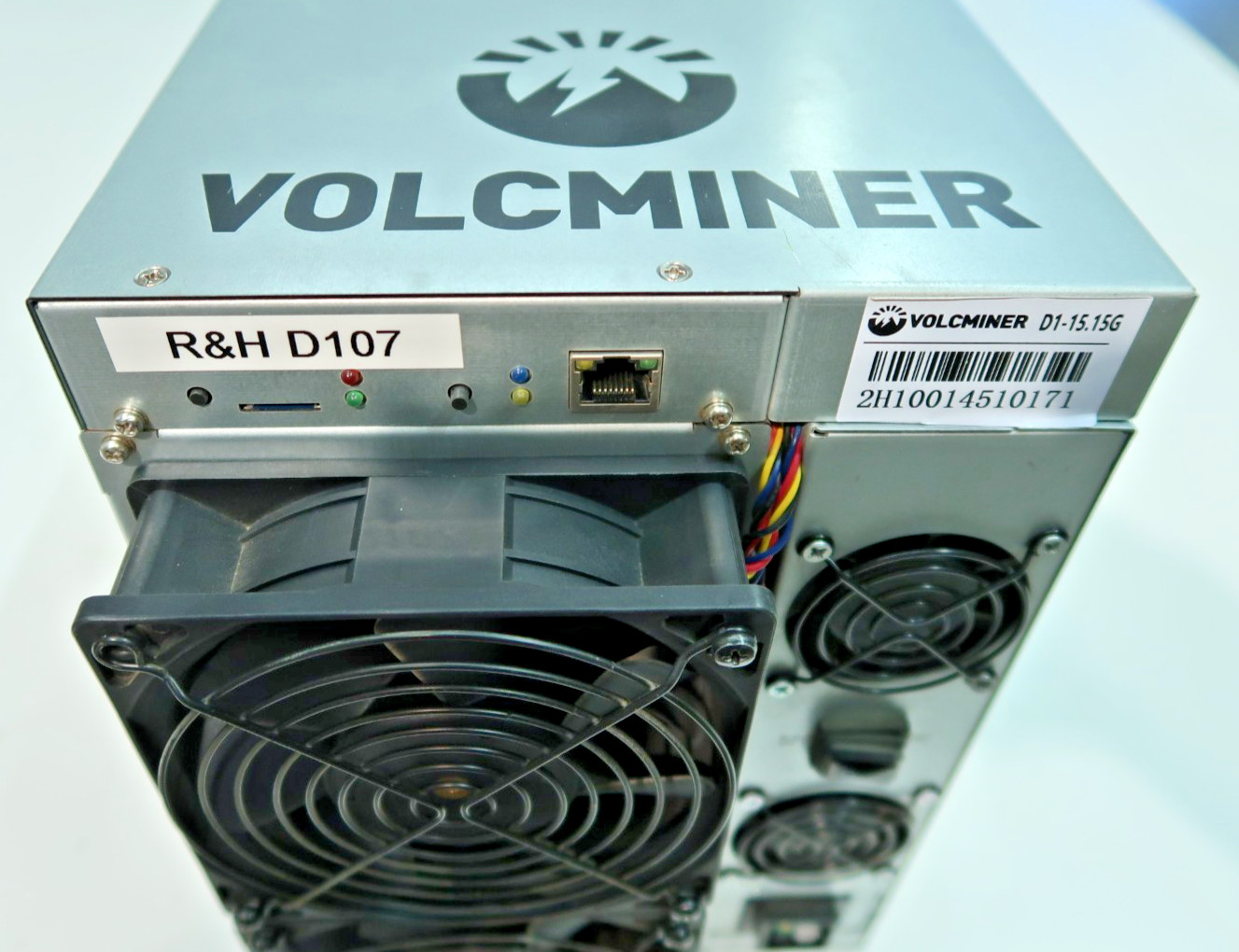 Volcminer D1 15.15G/16.2G. Similar to Antminer L9.  Good Used Condition. #D107