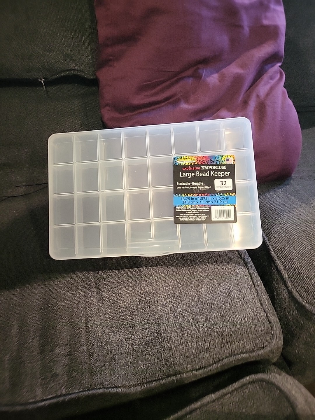 The Beadery 32 Compartment Storage Box