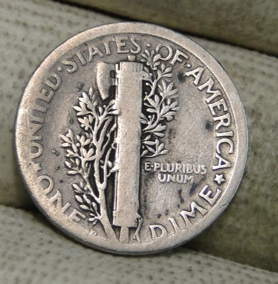1921d Mercury Dime
