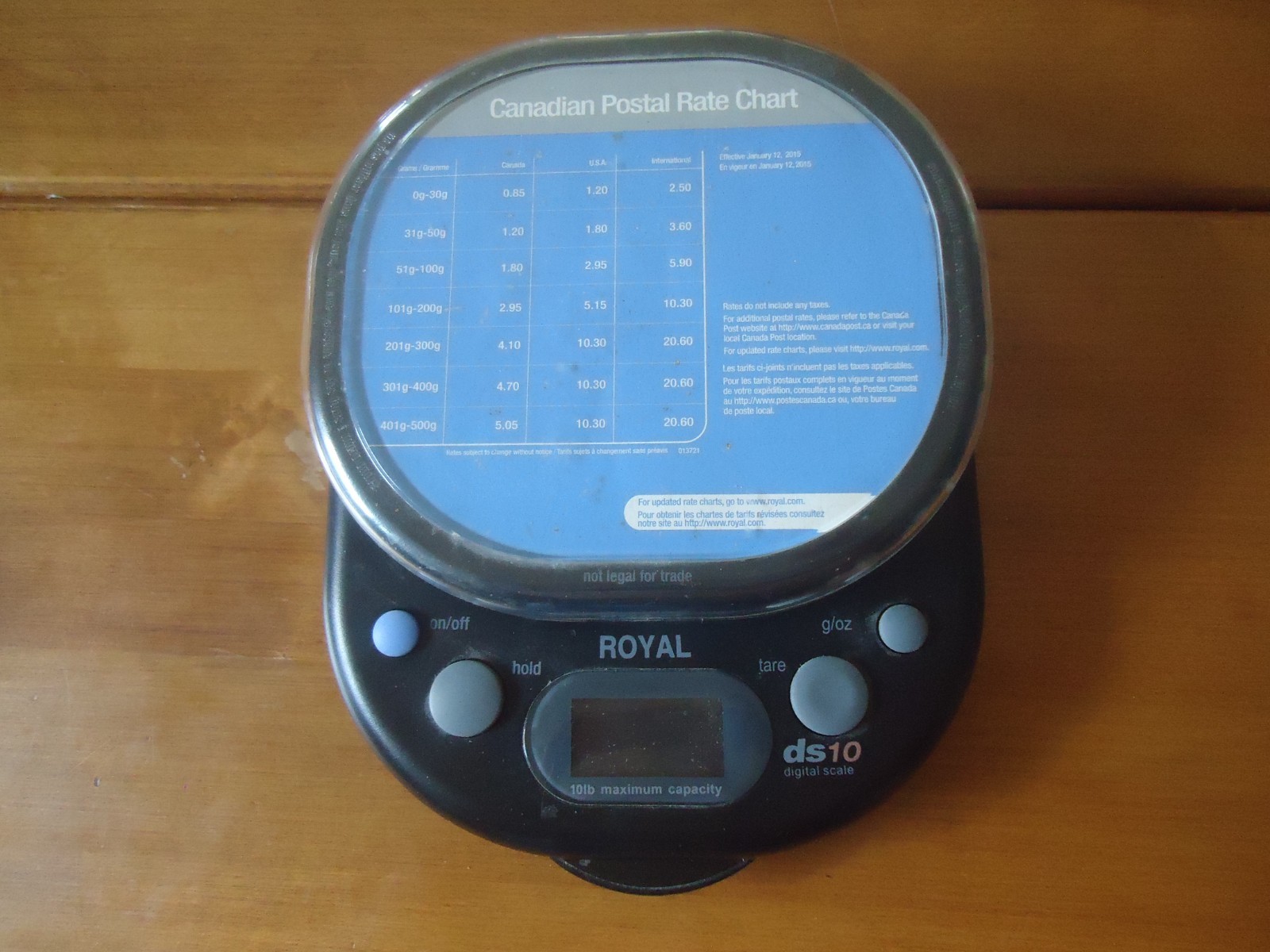 10LB Postal Scale Royal DS 10 Digital Scale