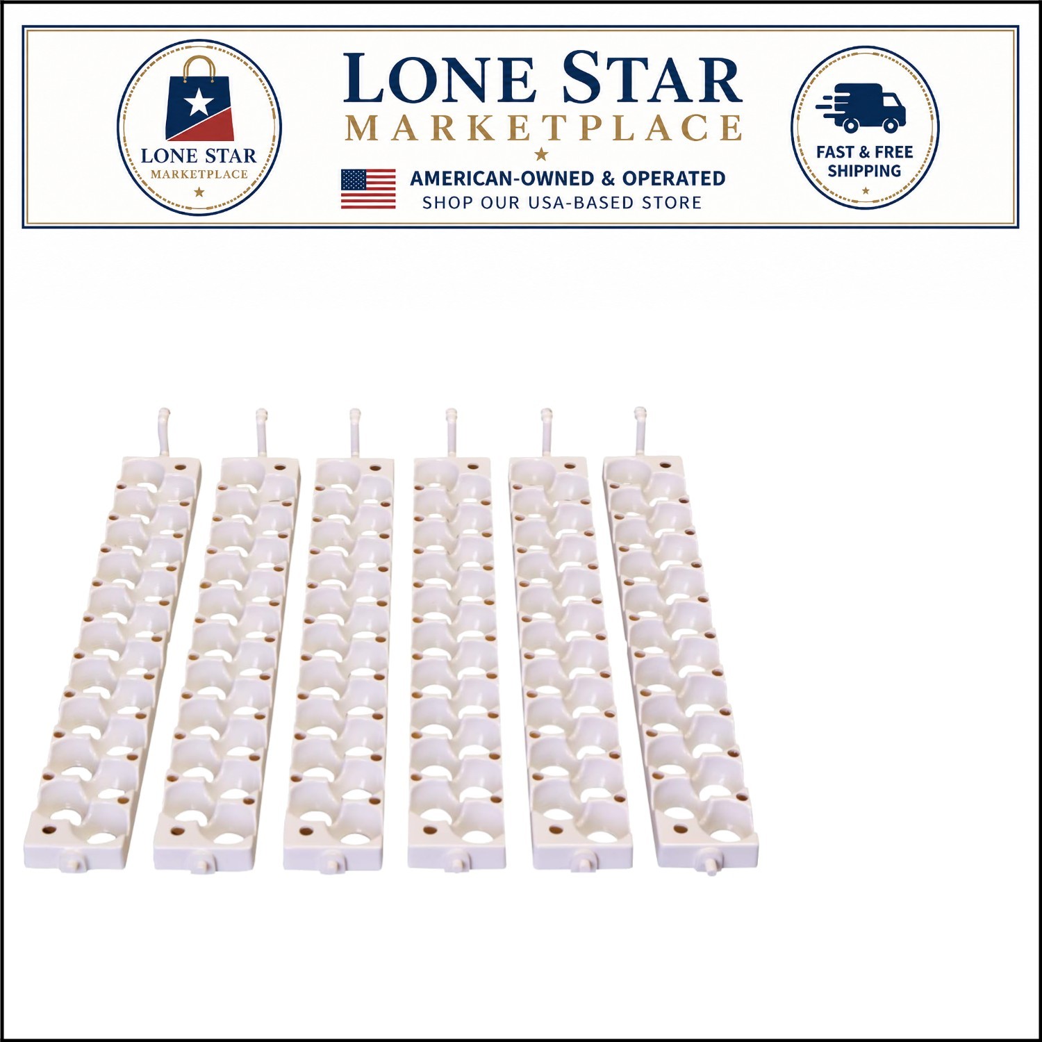 Efficient 120-Egg Quail Rails | Fits Automatic Turner for Hassle-Free Incubation