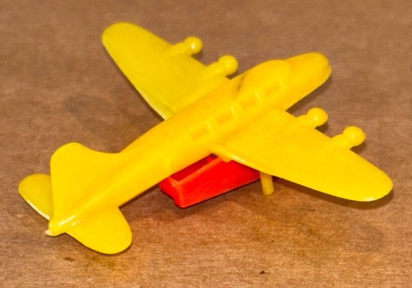 Vintage, Plastic Toy Airplane, Pencil Sharpener