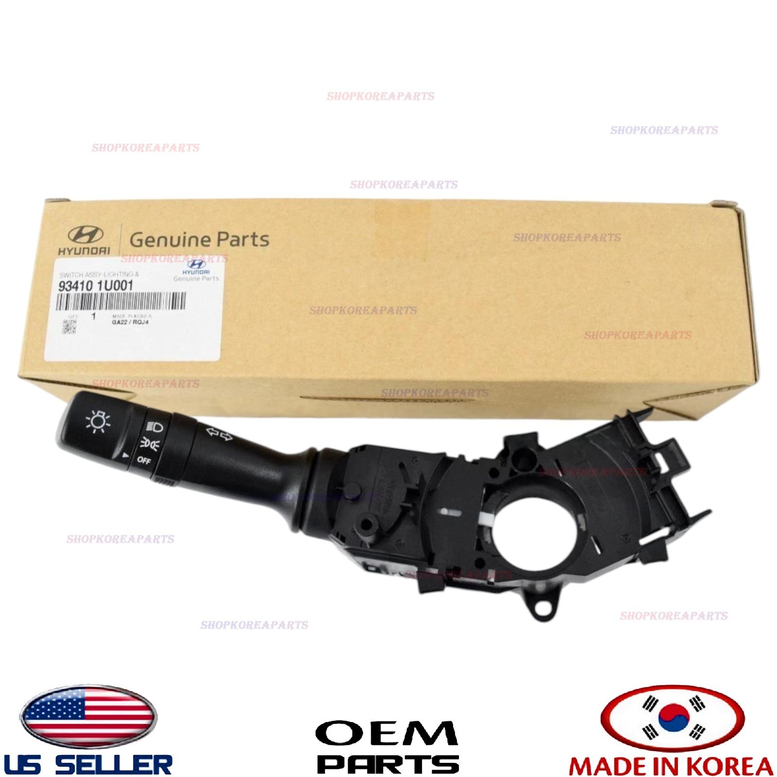 ✅OEM Genuine✅Headlight Turn Signal Switch for 2011-2017 Hyundai Kia 93410-1U001