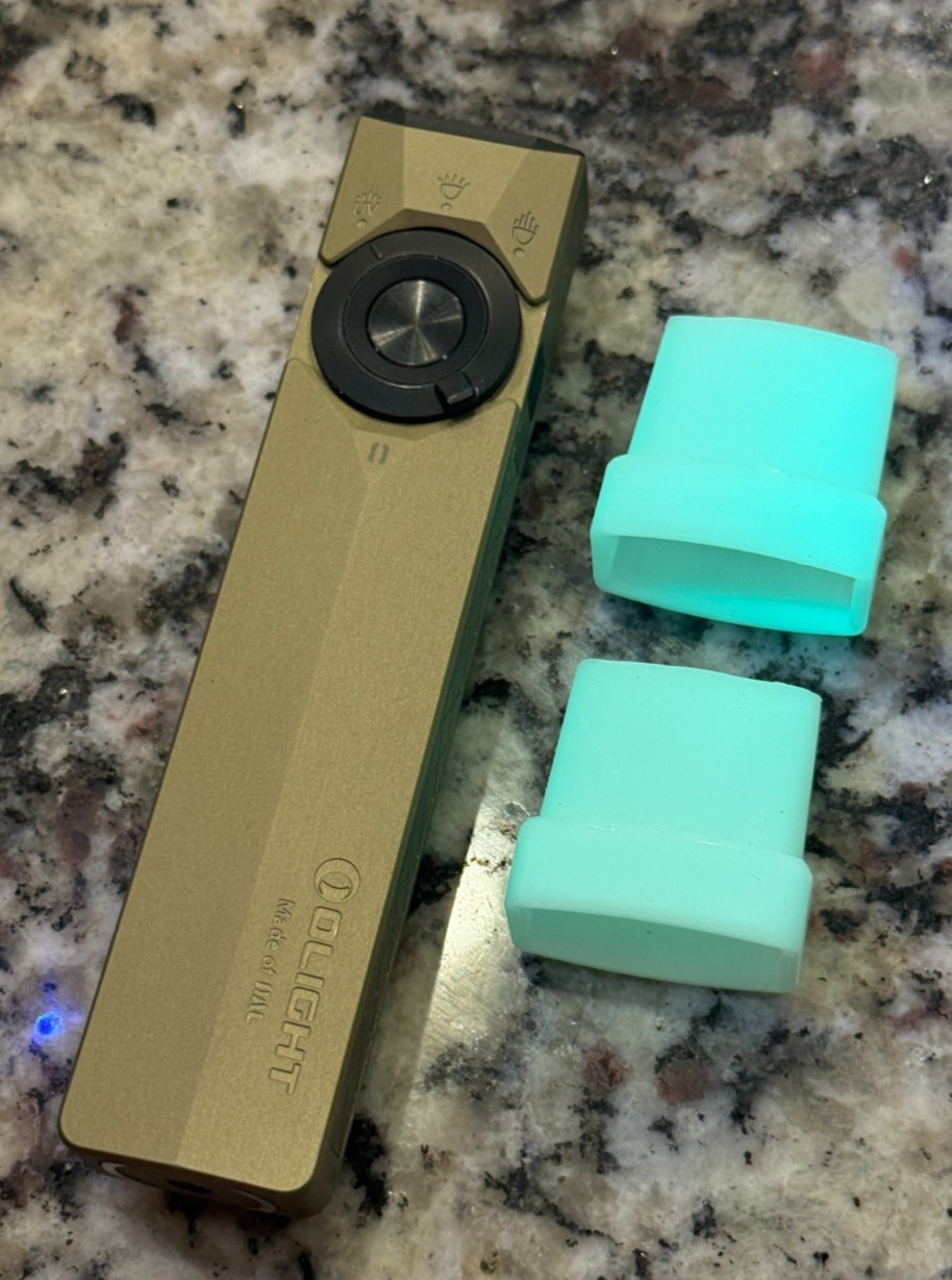 Glow Diffuser Set for Olight ArkPro Ultra – Choose Green, Orange, or Blue