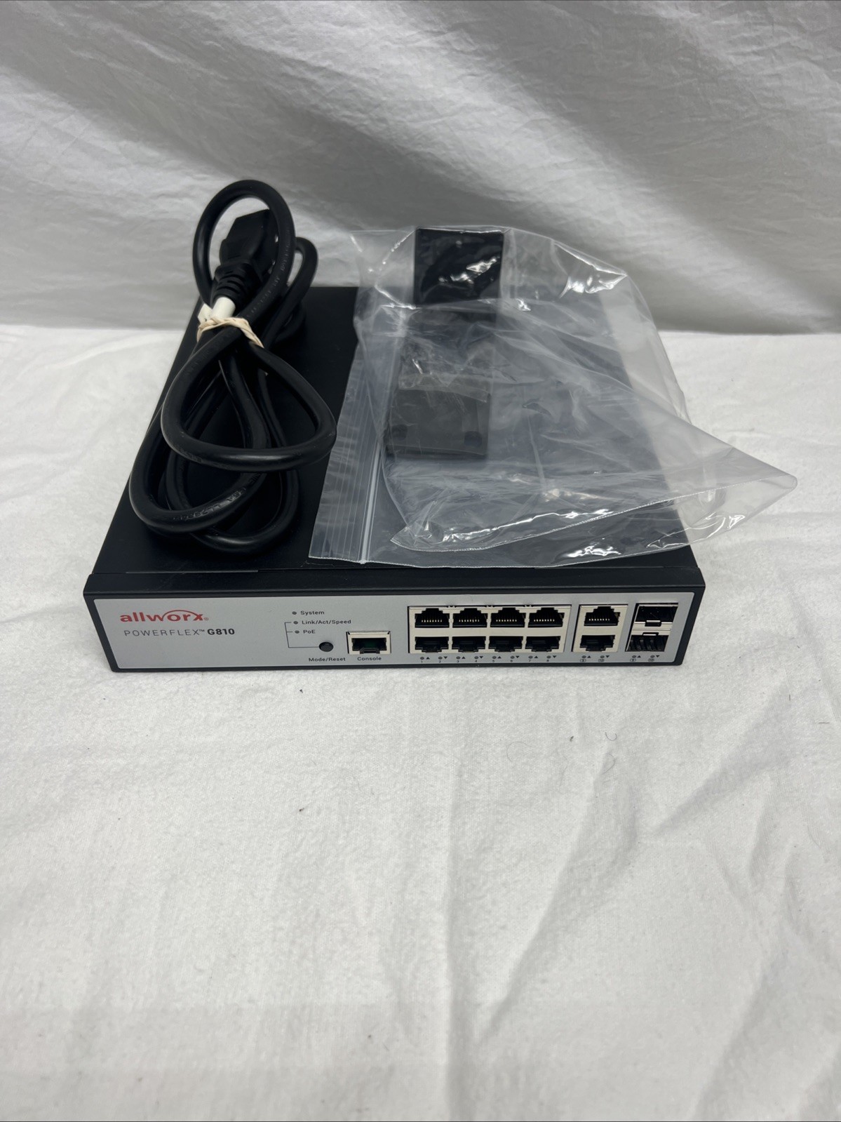 Allworx PowerFlex G810 Gigabit PoE+ Switch