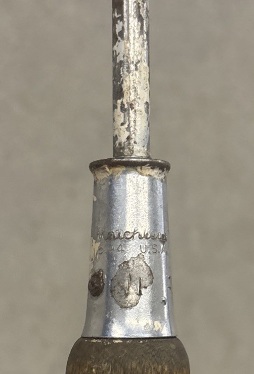 Matchless 11” Wooden Handle Screwdriver Flathead