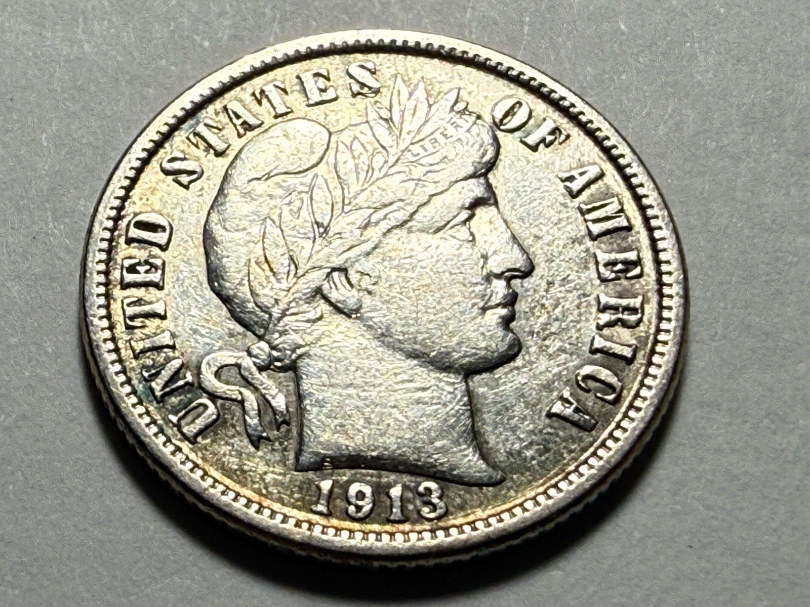1913 BARBER DIME SILVER U.S. COIN * GET WHAT U C * SHIPS FREE