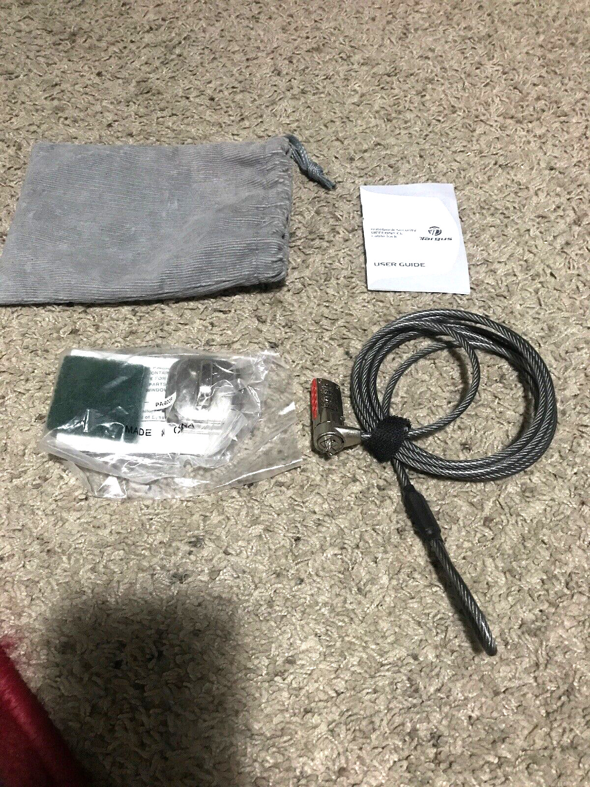TARGUS DEFCON CL Combination CABLE LOCK (Bike Lock)  NWOT
