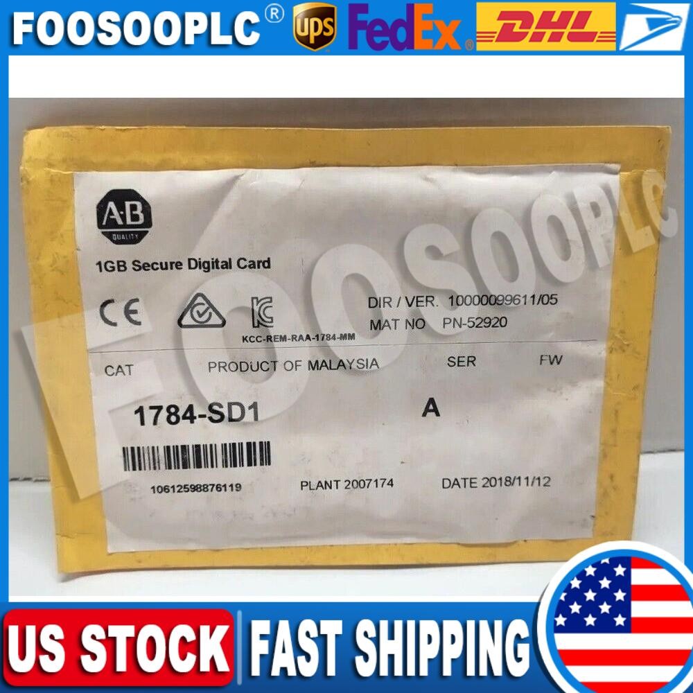 NEW Allen-Bradley 1784-SD1 Secure Digital Card 1784SD1 FREE SHIP