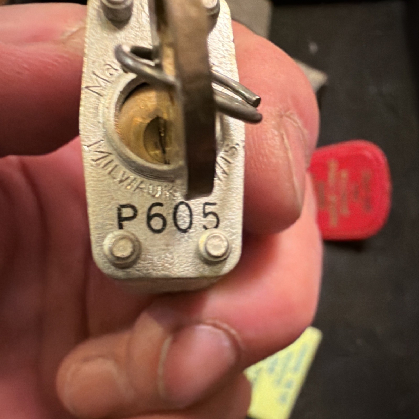Master Lock Vintage pre 1963 No 7