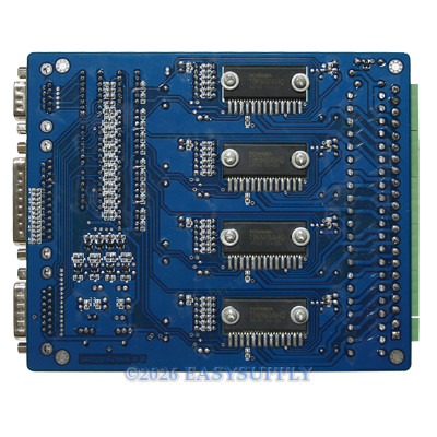 NEW 4 Axis TB6560 Stepper Motor Driver Board Controller + DEMO Mach3 + DB25 Cabl