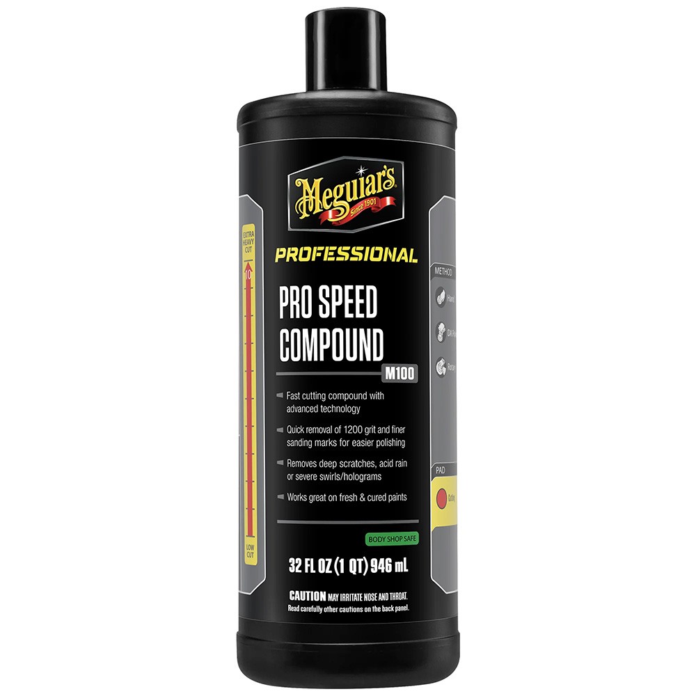 Meguiar's Professional Pro Speed Compound - 32oz M10032 UPC 070382008581