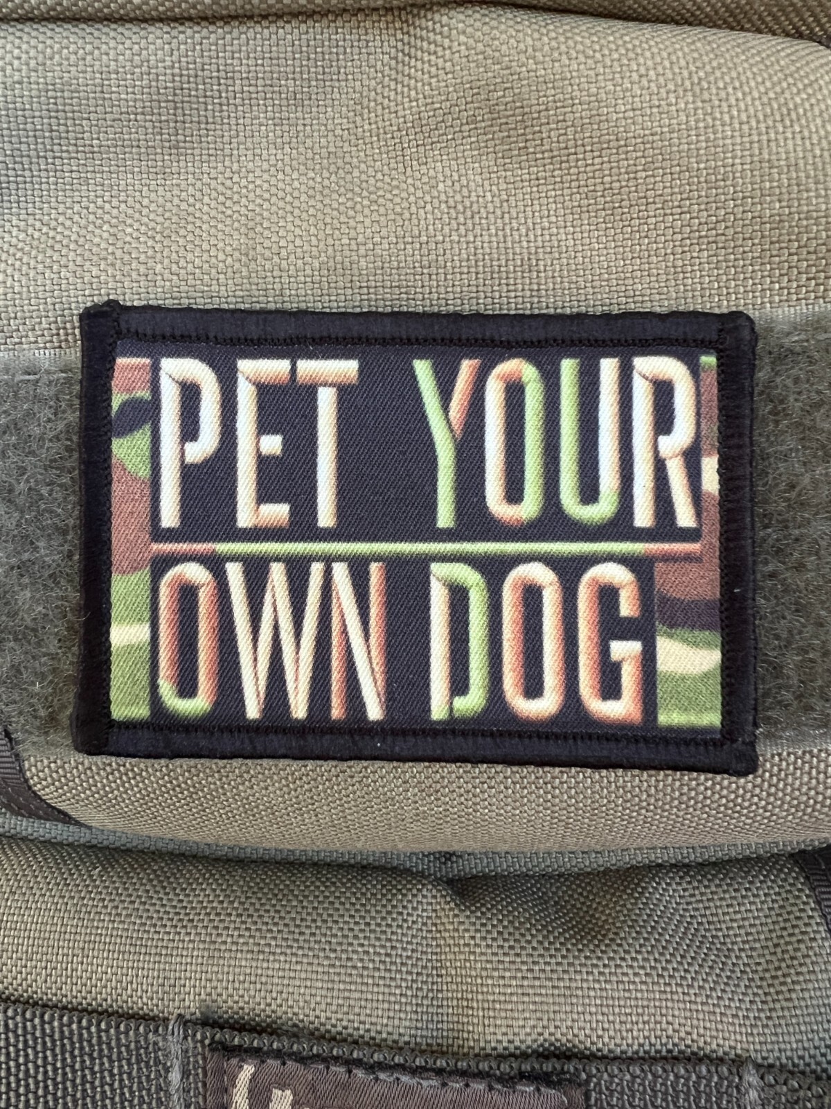Service Dog Some Heroes Walk on 4 Legs Morale Patch ARMY MILITARY