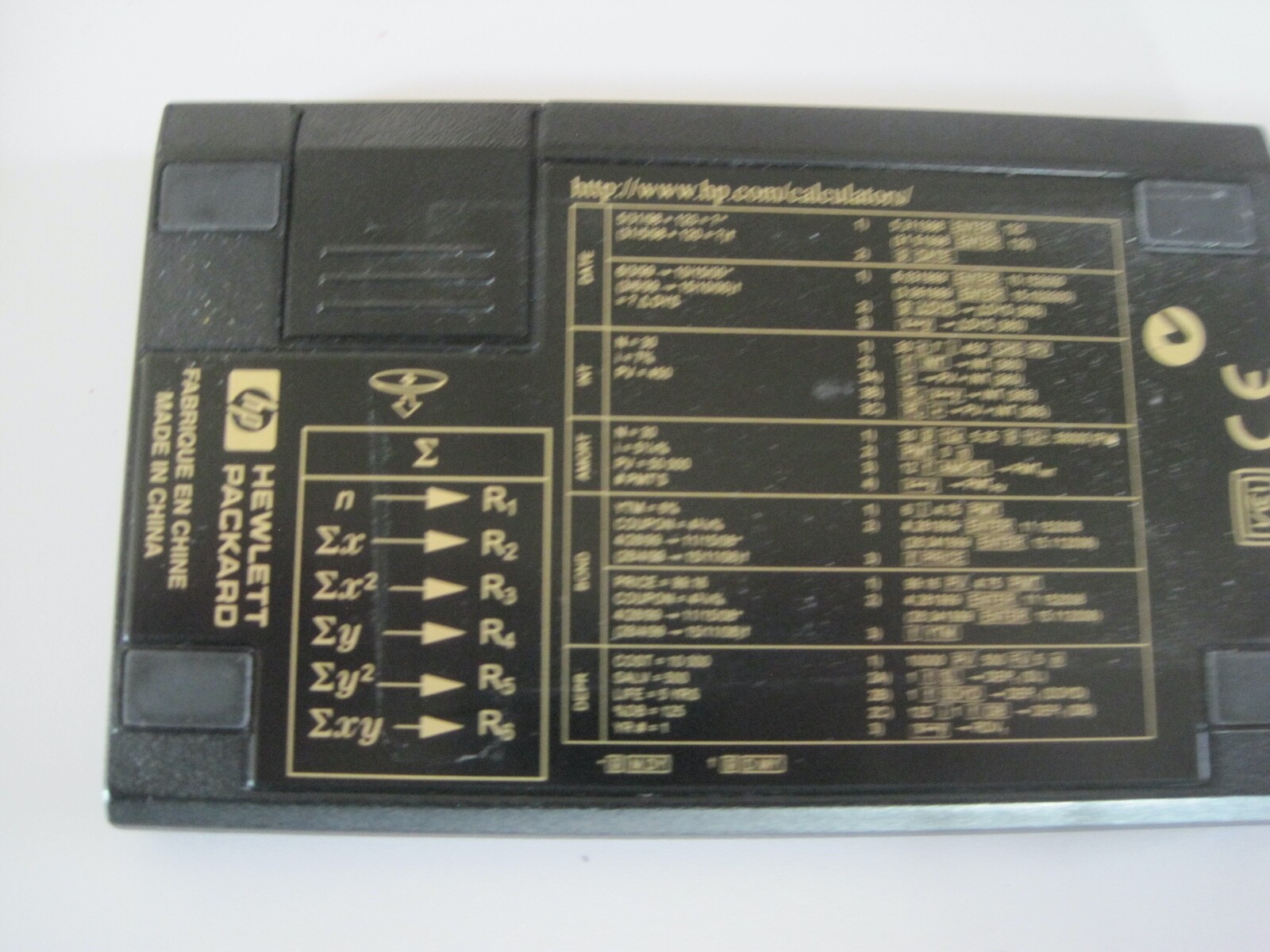 HP 12C Calculator Finance
