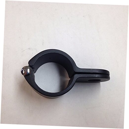 Black SMT-1.25" Engine Guard Longhorn Footpeg Clamps 1.25 Inch
