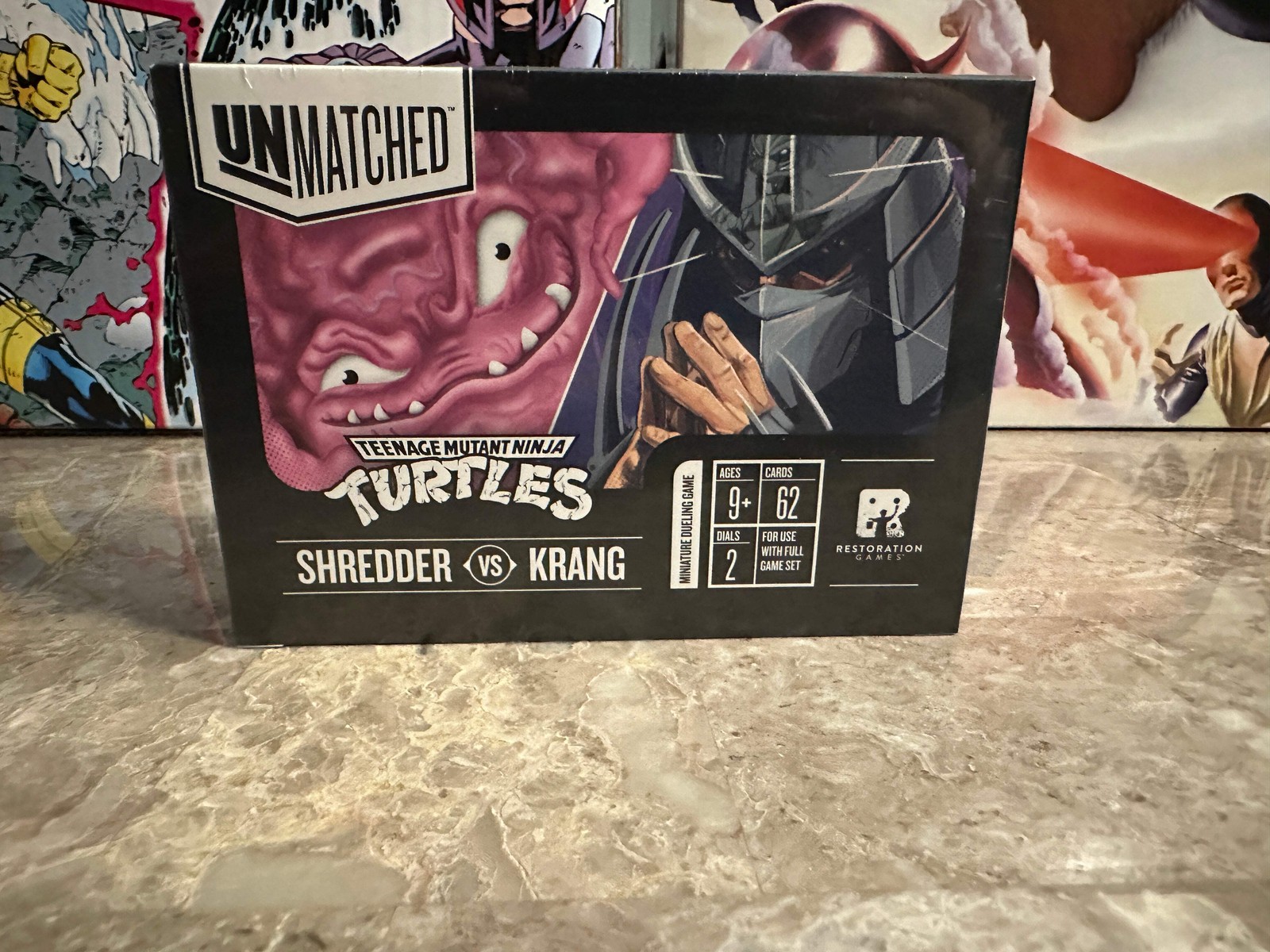 🍕 Unmatched: Teenage Mutant Ninja Turtles – Shredder vs. Krang Expansion