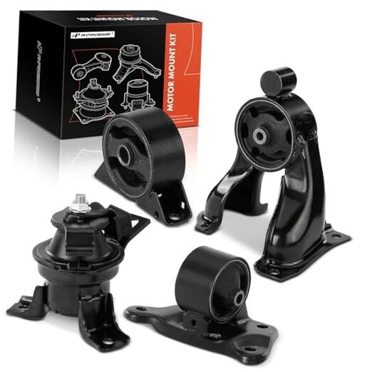 4PCS Engine Motor Mount and Transmission Mount Set Compatible with Mitsubishi