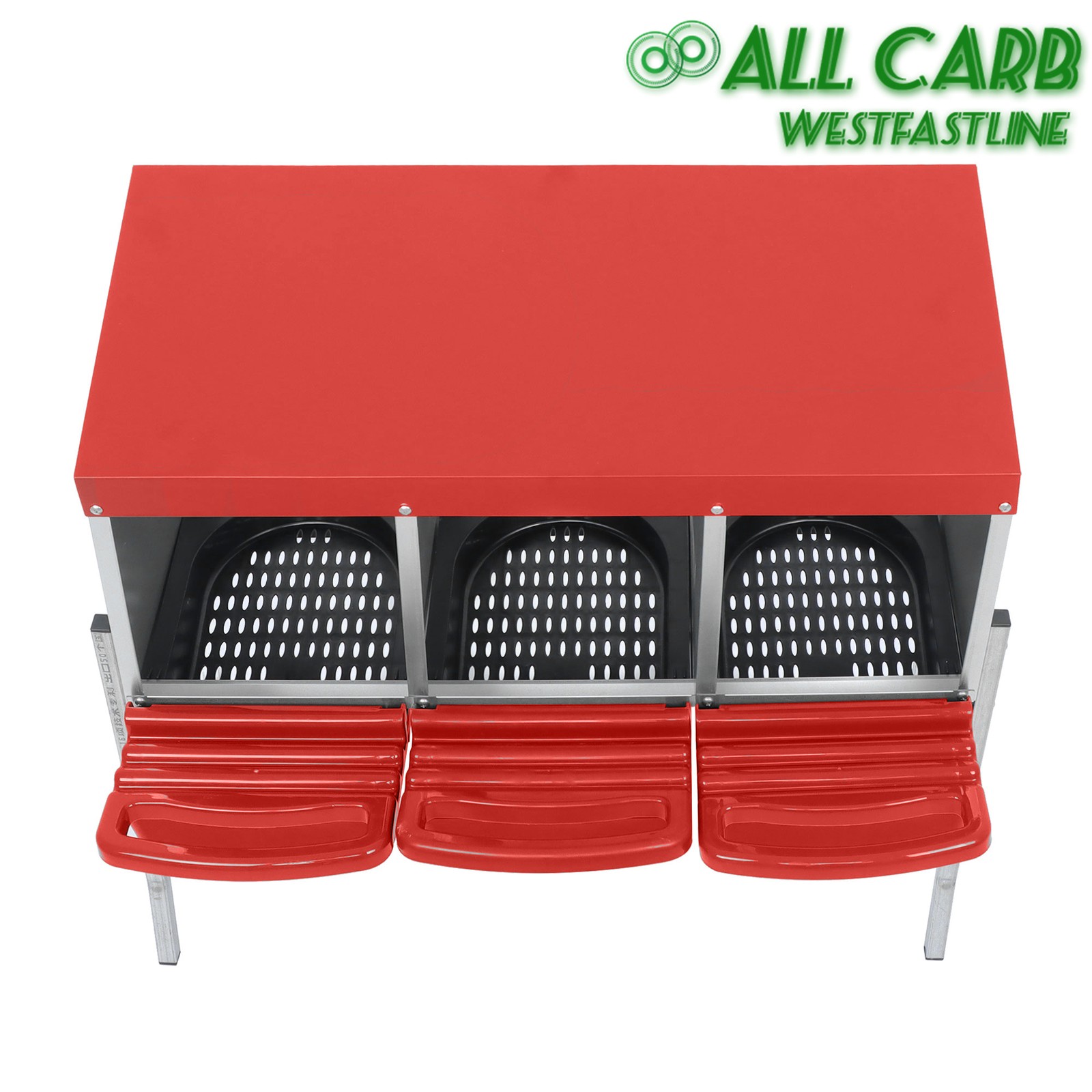 3 Holes With Metal Legs Roll Out Laying Eggs Nesting Box Chicken Nesting Boxes