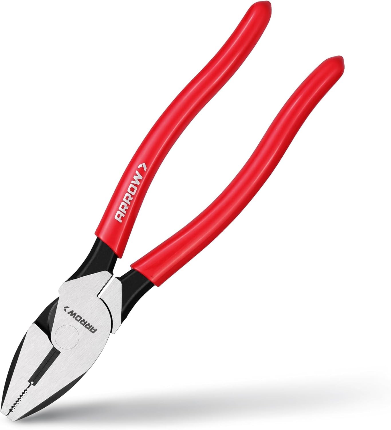 ARROW 8" High Leverage Linemans Pliers, Side Cutters, Linesman Pliers for Wire