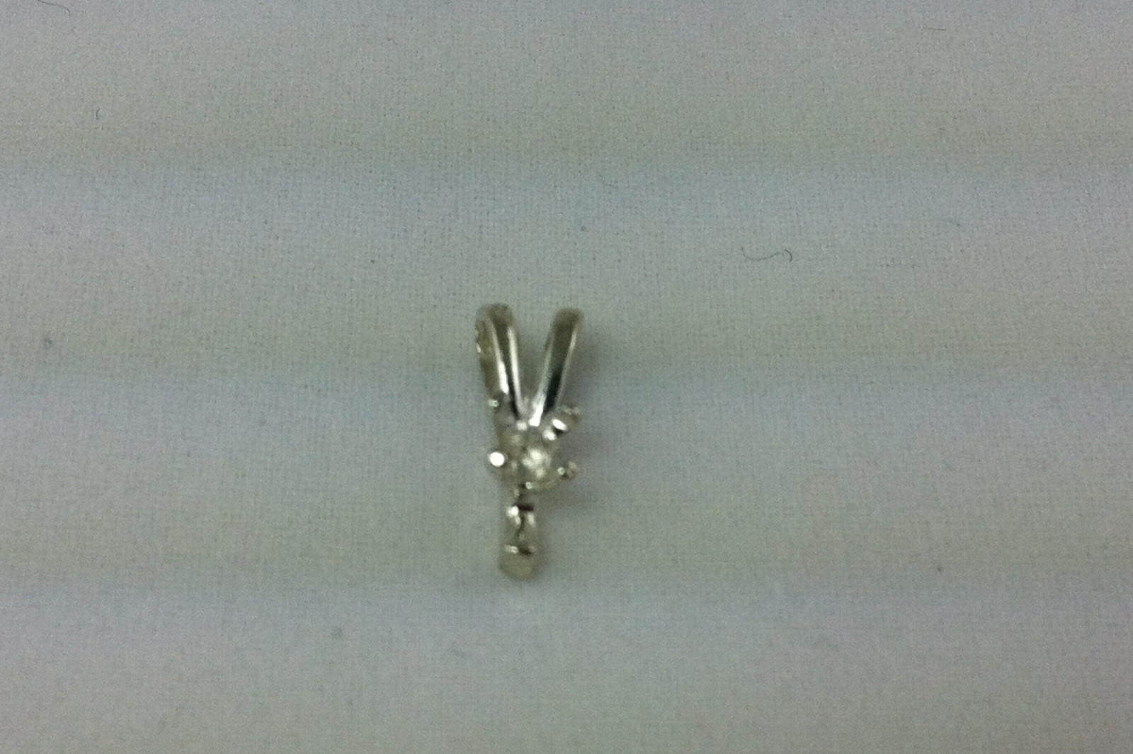 St Silver w/3mm Accent Bail For Soldering Custom Work