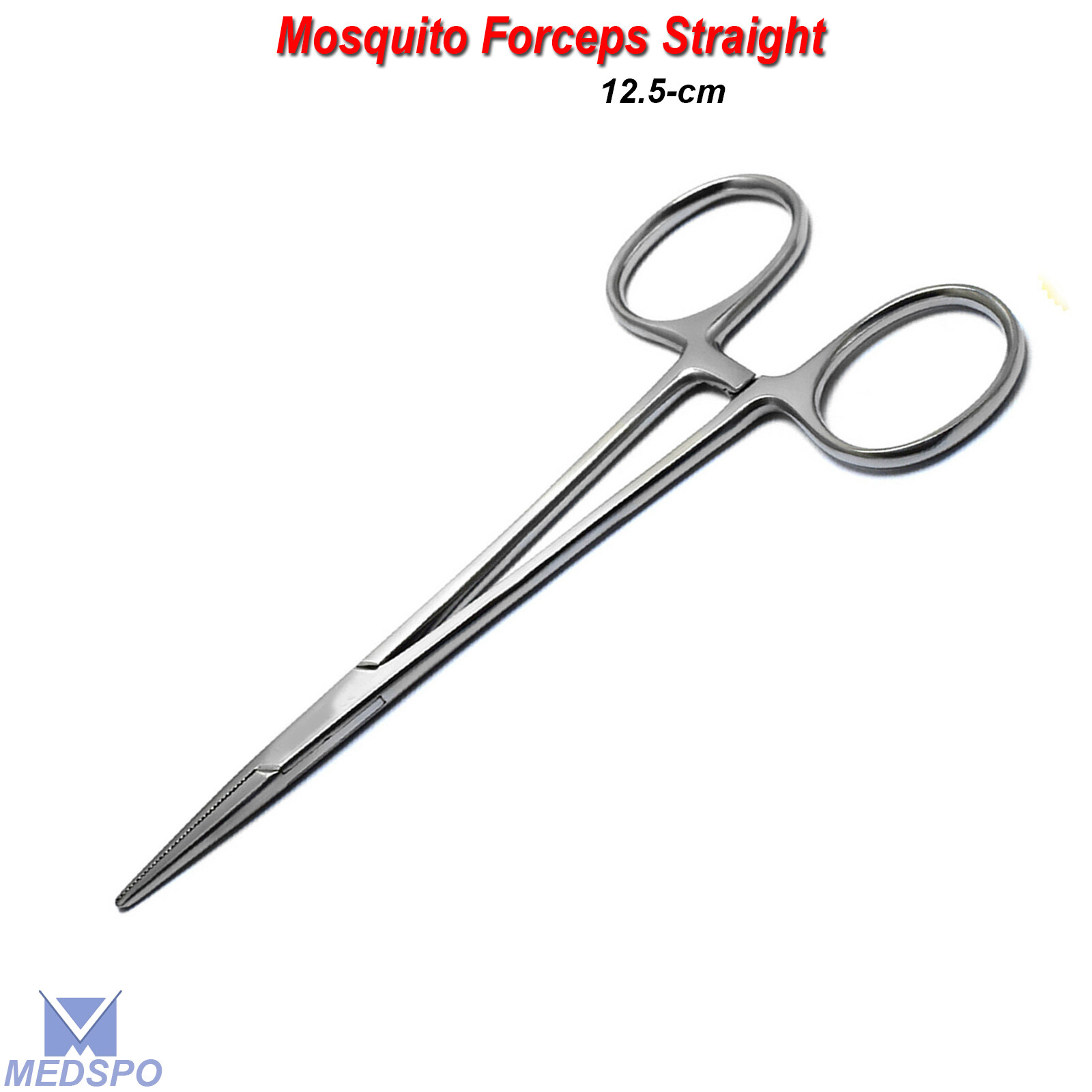Mosquito Locking Hemostat Forceps 12.5-cm Straight For Surgical Premium Quality