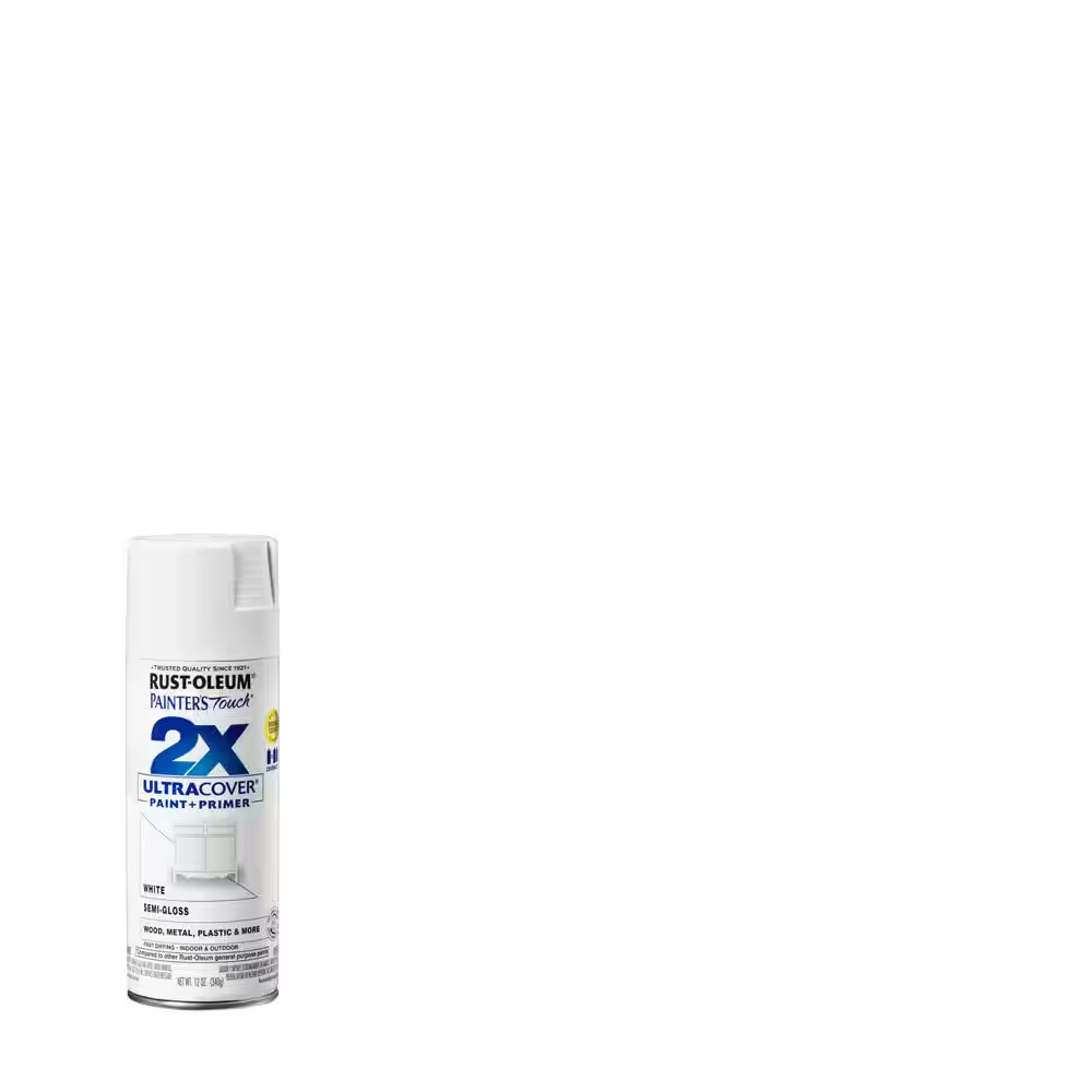12 Oz. Semi-Gloss White General Purpose Spray Paint