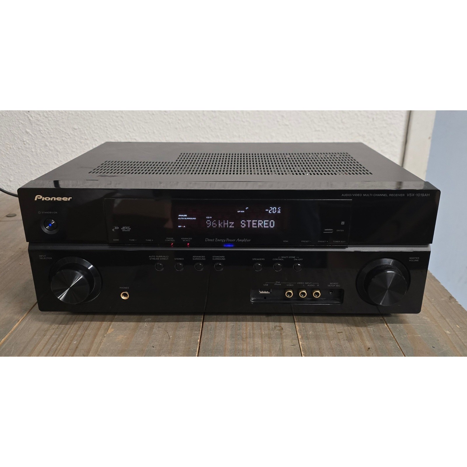 Pioneer VSX-1019AH-K 7.1 Channel Audio / Video HDMI 120 watt Receiver