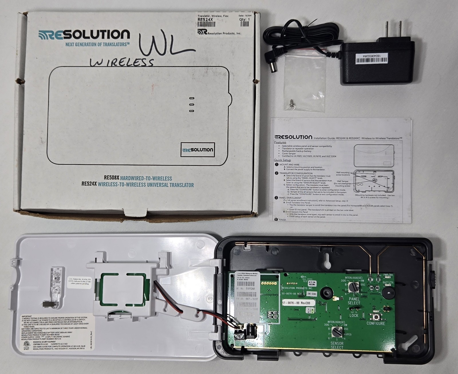 New RE524X - Resolution Products - Wireless To Wireless, Universal Translator