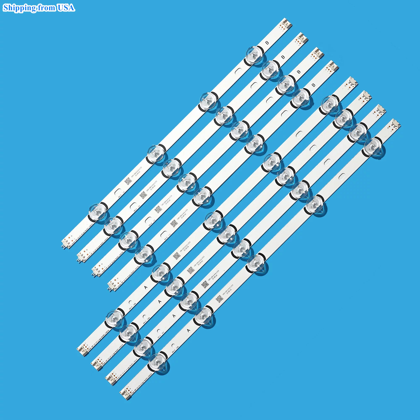 8pcs LED strips For LG TV 47LB5800 47LB6500 47LB5700 47LB6520 47LB580U 47LB6100
