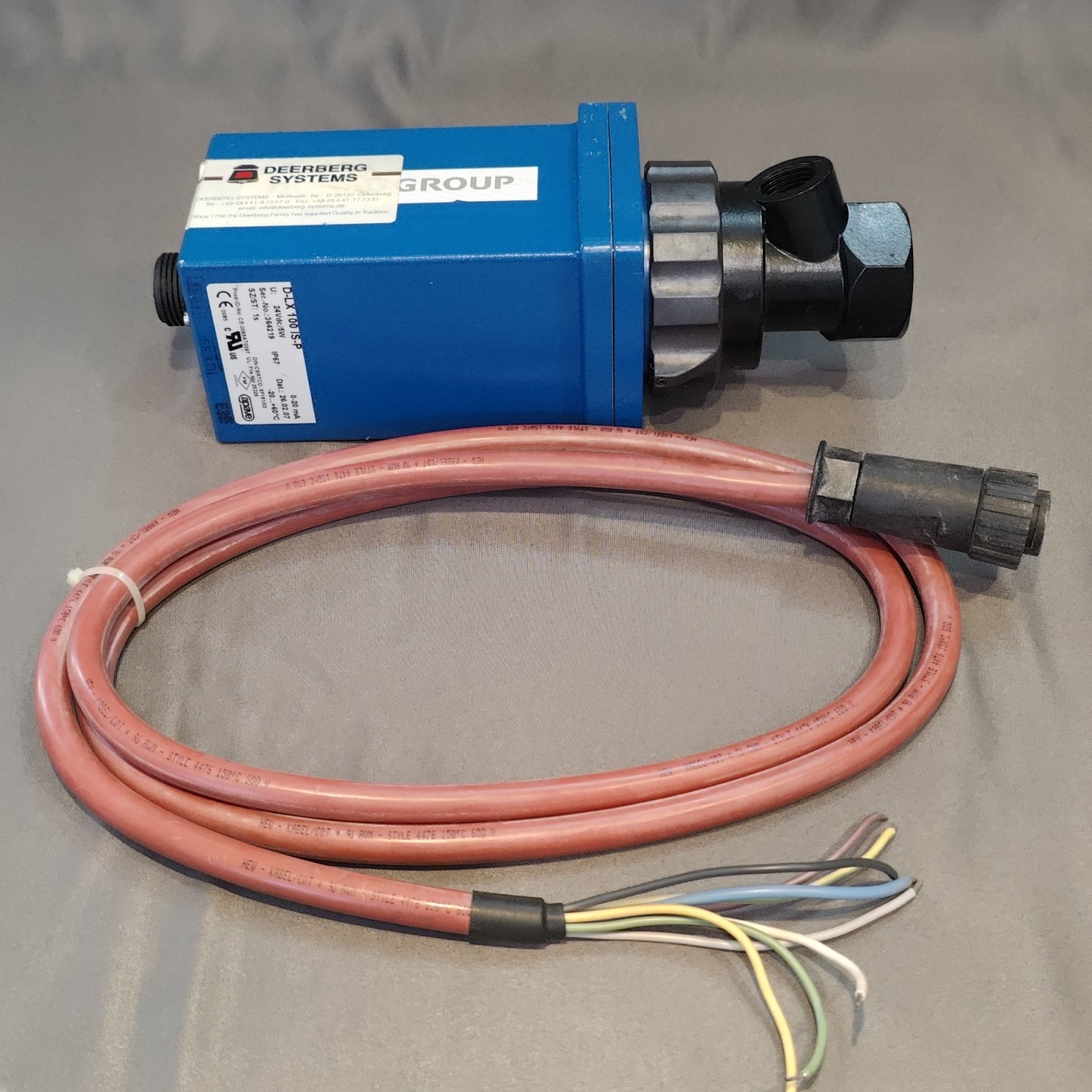 Durag D-LX 100 IS-P Infrared Flame Monitor Detector 24VDC 5W