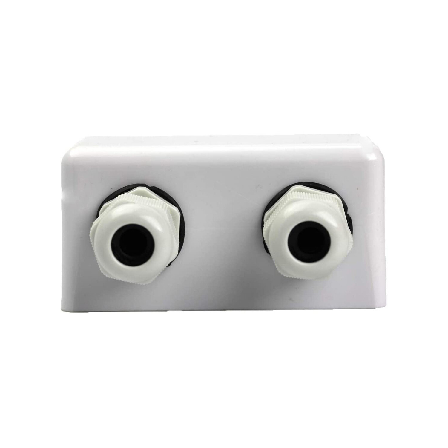 U.S. Solid Waterproof Cable Entry Gland For RV Panel Setup 2-Port ABS Box