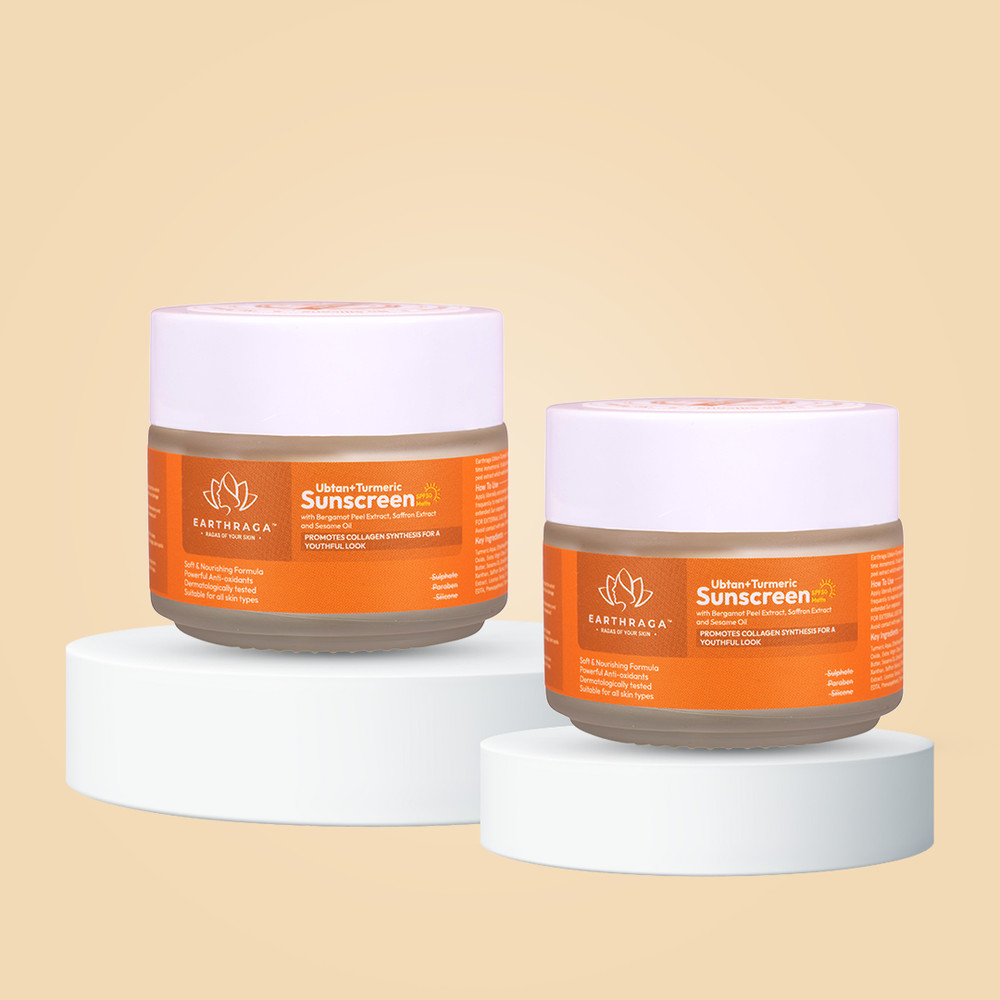 Ubtan + Turmeric Sunscreen SPF50 Matte 2*100 ml