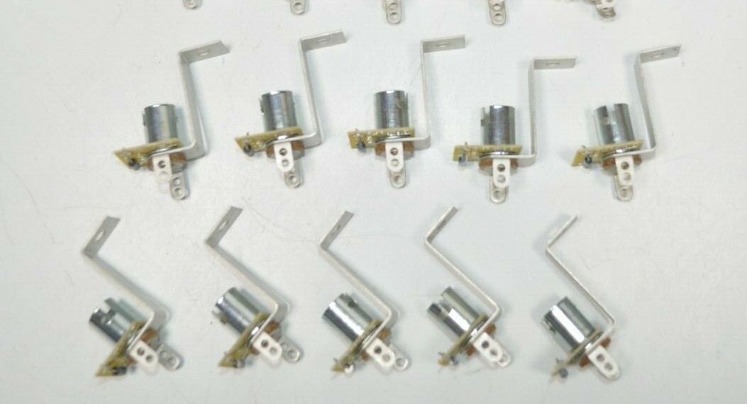 10pcs Premier Technology Gottlieb #44 Pinball Diode Board Lamp Socket 1" Bracket