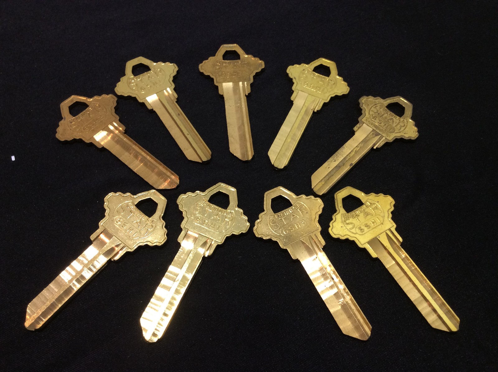 Schlage by Star SC4 & SC20 Key Blanks, Set of 9- Locksmith