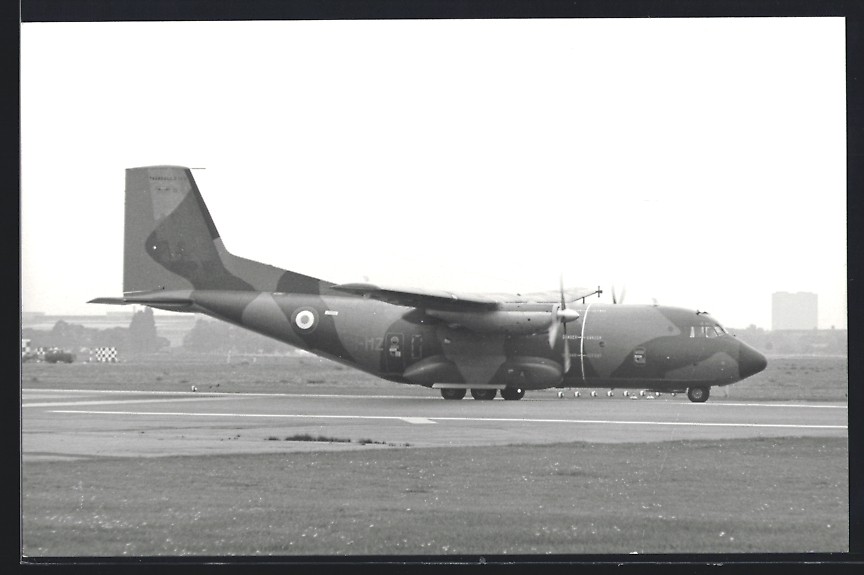 Photography Aircraft Transall C-160, Transport Plane At The Airport Temple