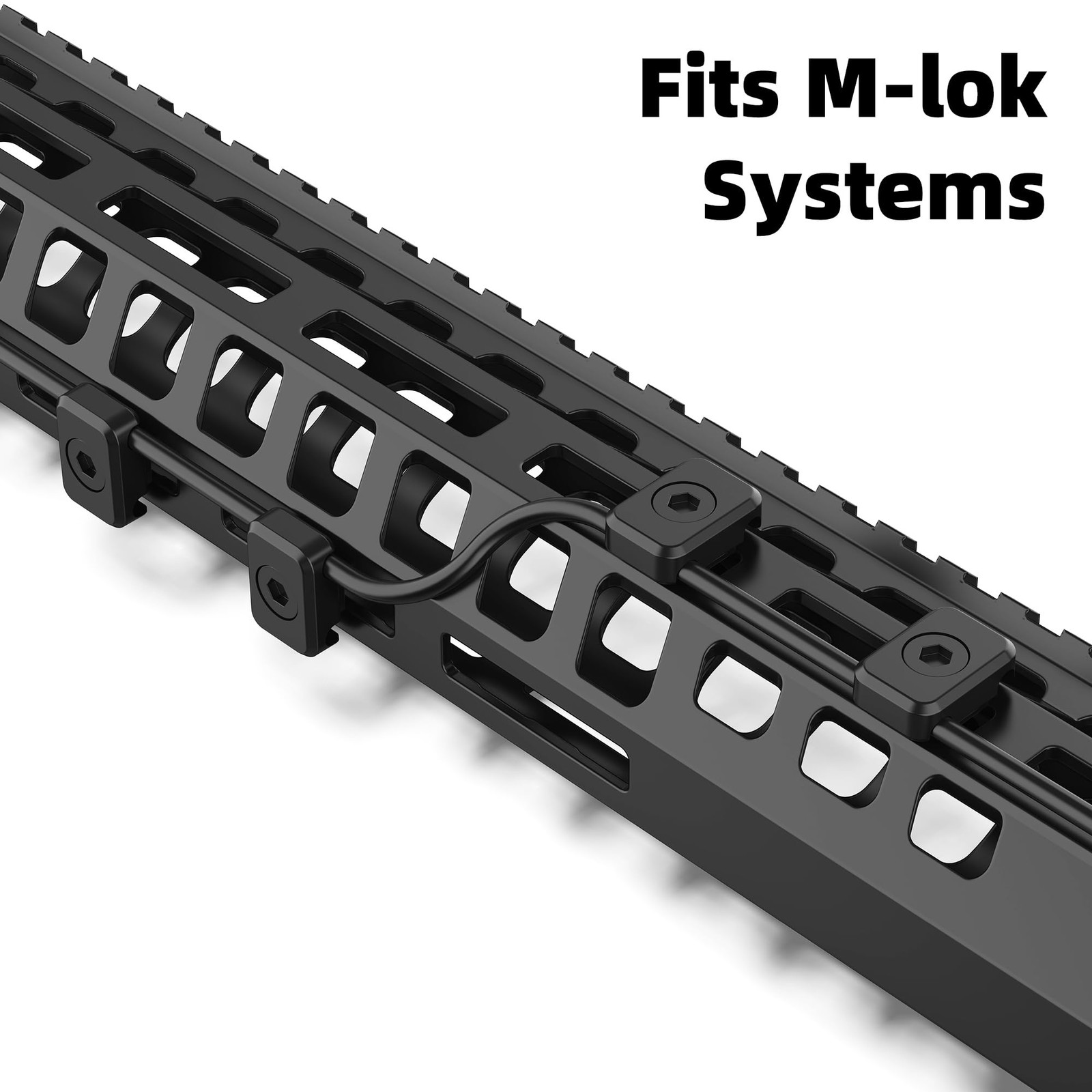 20 Pack Picatinny Pressure Switch Cable Guides Compatible With Mlok System Press