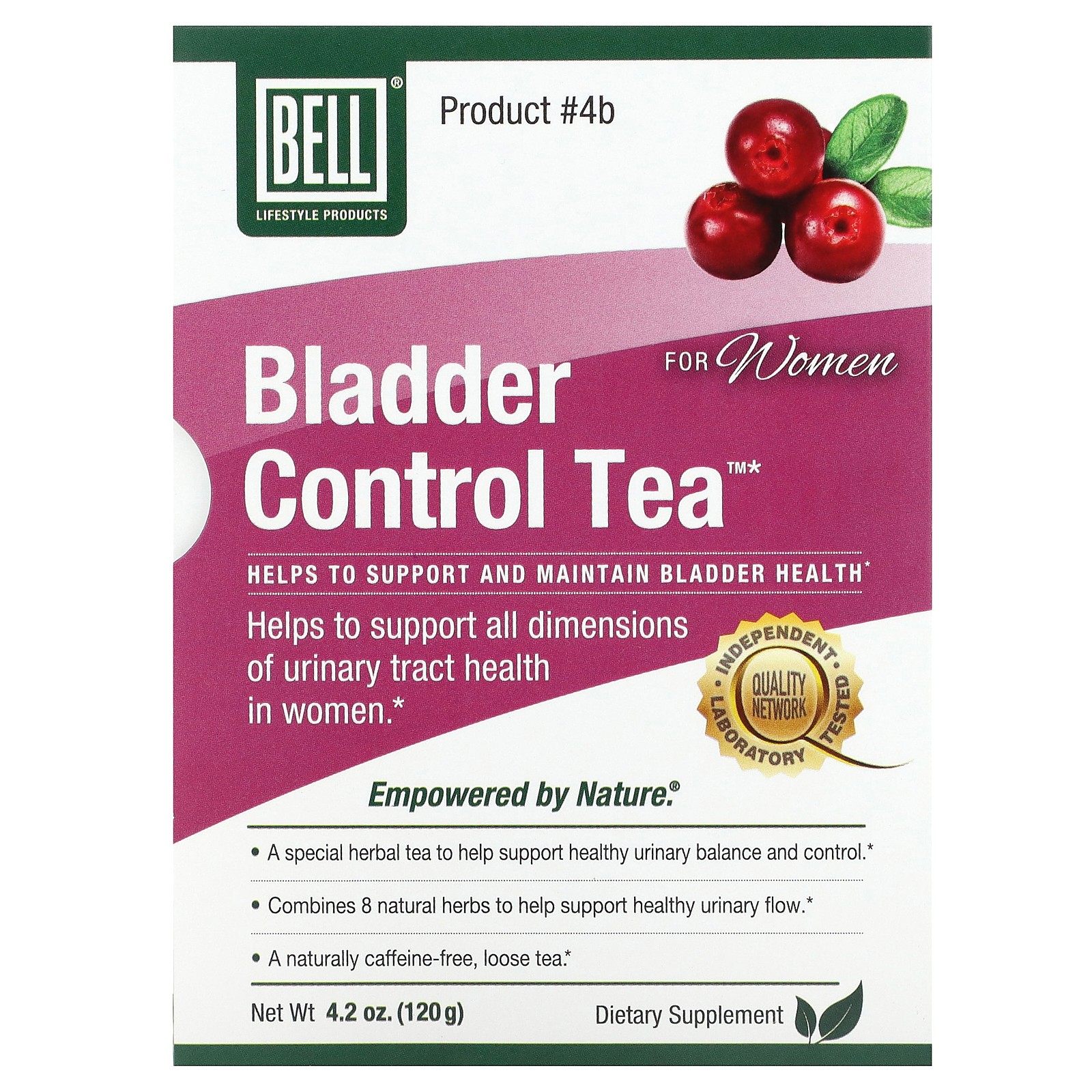 Bladder Control Tea™, For Women, Caffeine Free, 4.2 oz (120 g)
