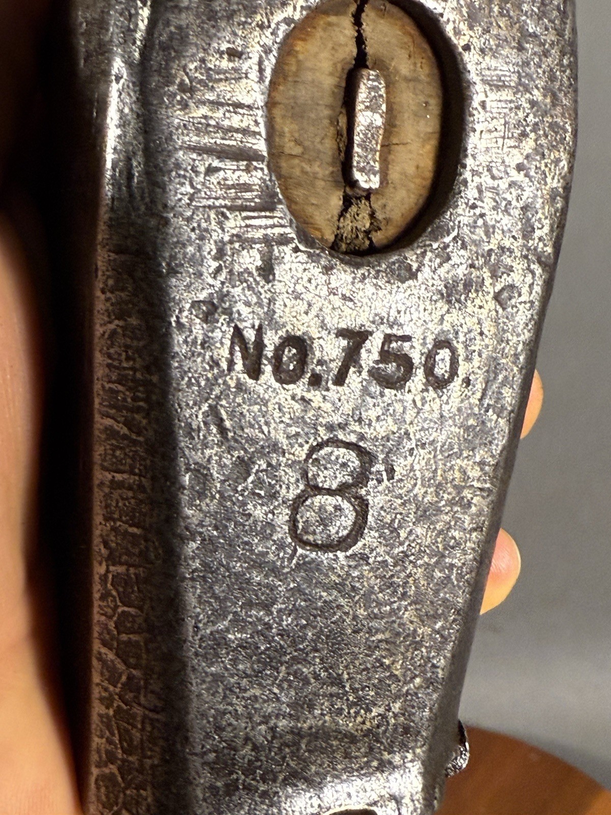 Atha 8lb Sledge Hammer Head, Long Nevada Pattern. 100+ Yrs Old