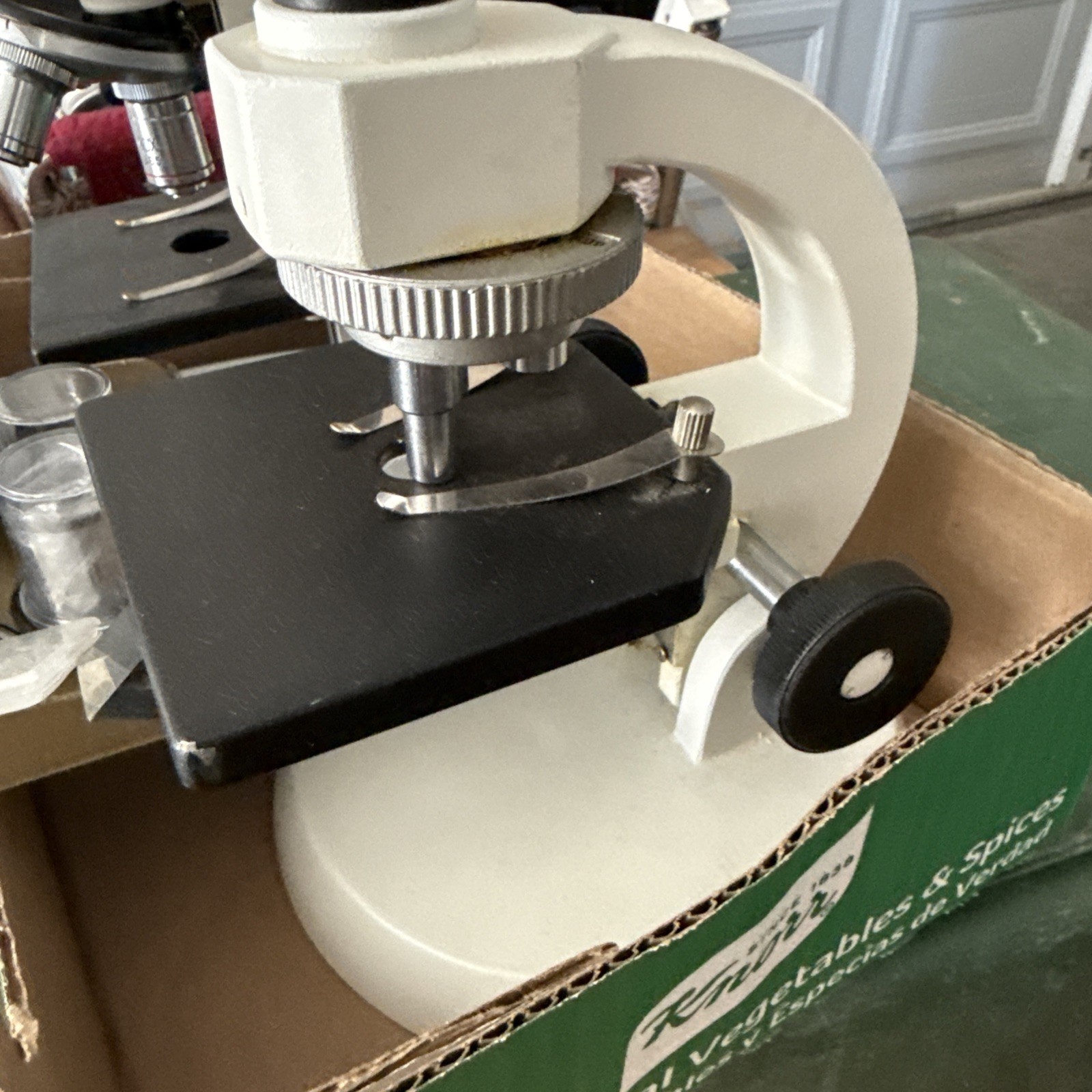 Student Microscope Set Of 2 With Extras