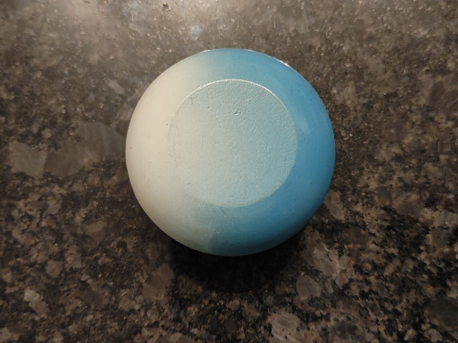 Duncan Blue Satellite Lighted Yo-Yo With Case 1950s Tournament Wooden Yo-yo