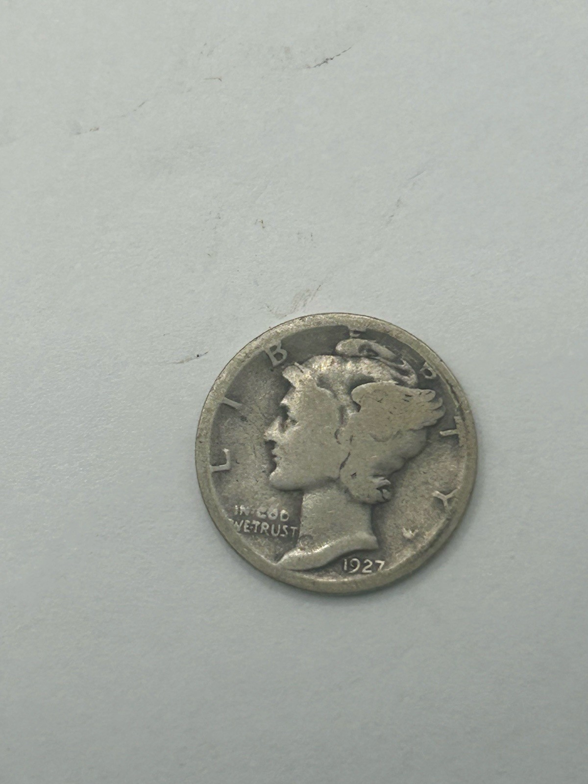 1927S Mercury Dime G