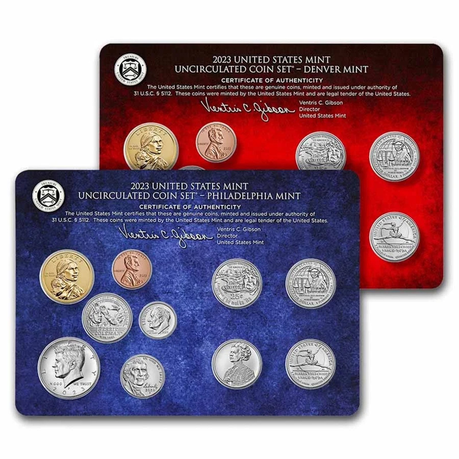 2023 PD US Mint Set (OGP) 20 coins