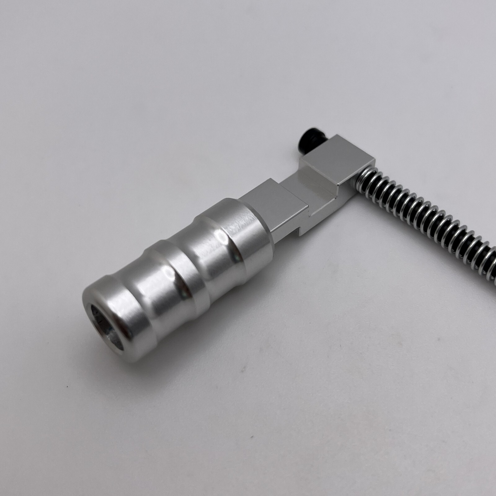 Ruger 10/22 Bolt Charging Handle & Auto Bolt Release Silver Combo