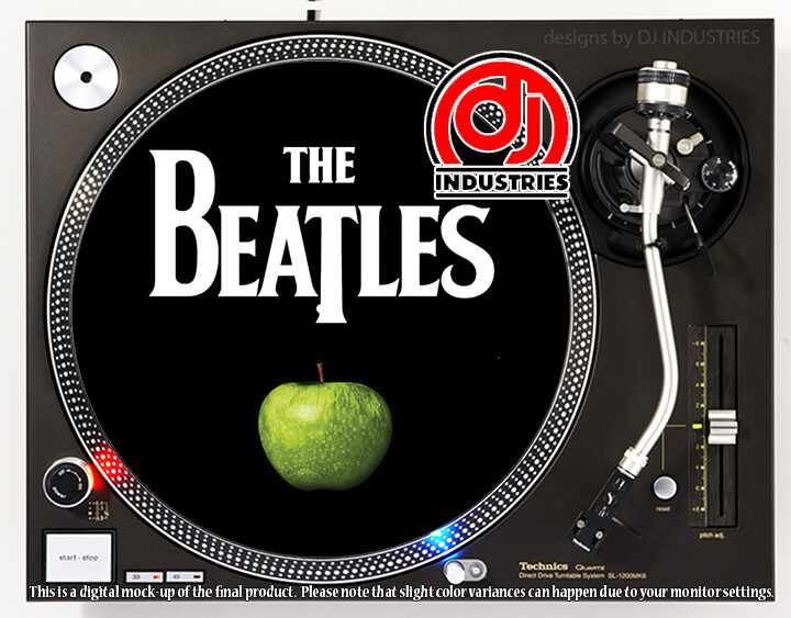 The Beatles - 7"-12" DJ slipmat for LP turntable record player