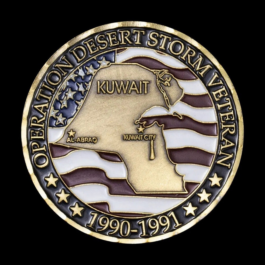 Military Operation Desert Storm Challenge Coin Collectable Armed Forces 1-pc