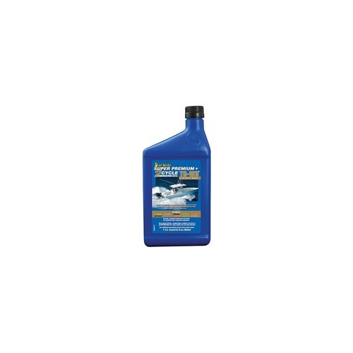 Star brite Super Premium TC-W3 2-Cycle Engine Oil, Qt., 12/case 19232